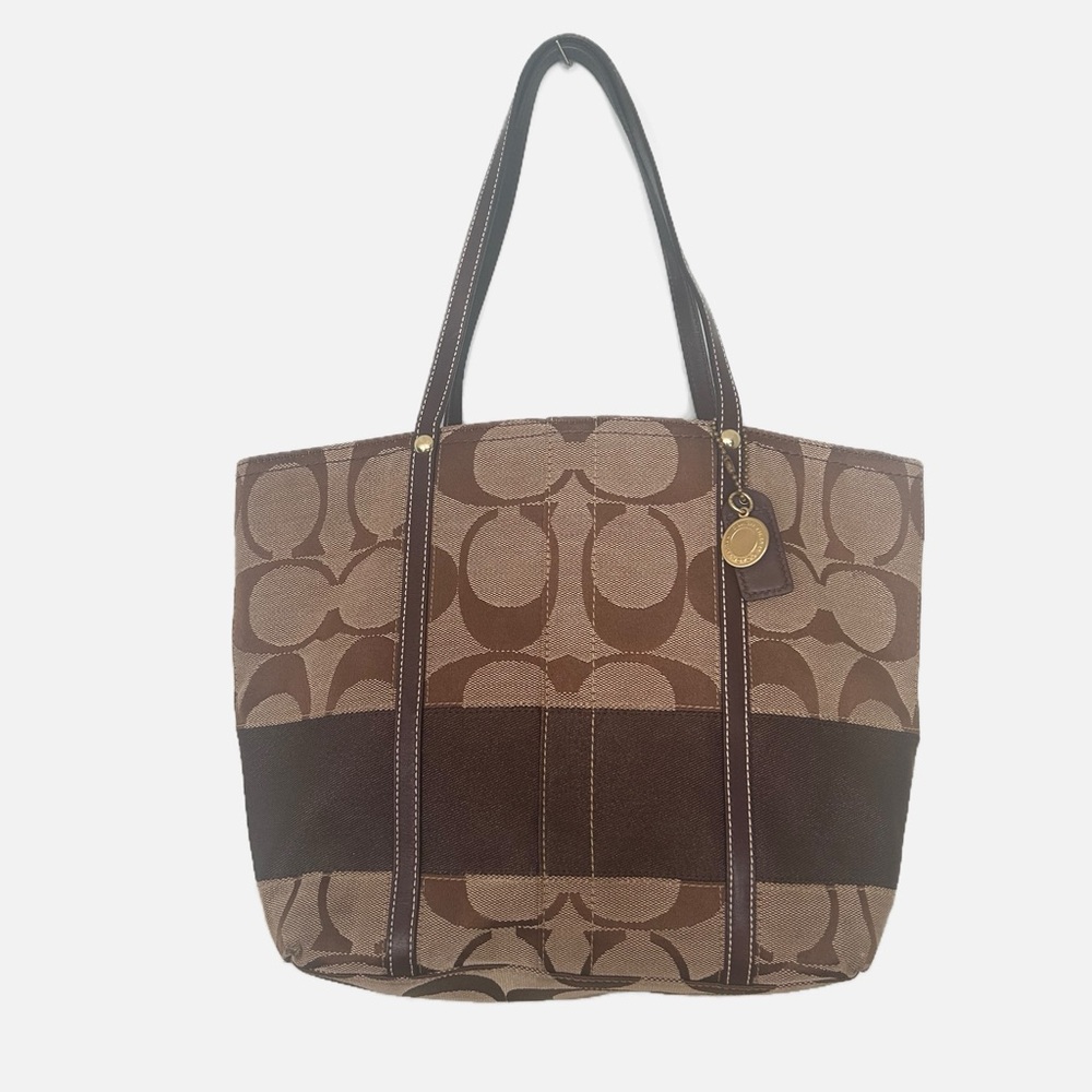 Coach 2007 Legacy Story with Signature Jacquard Tote in EUC - Picture 2 of 13